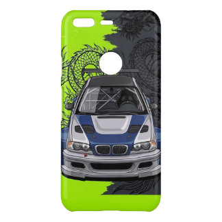 Custom BMW M3 E30 GTR Japanese Dragon Uncommon Google Pixel Case