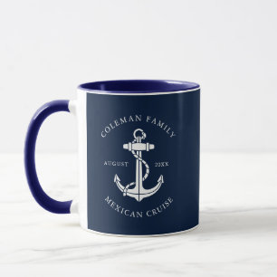 Custom  Boat Anchor Family Beach House Swag Mug