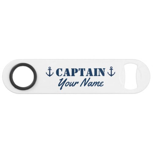 Custom boat captain name Pro Speed bottle opener