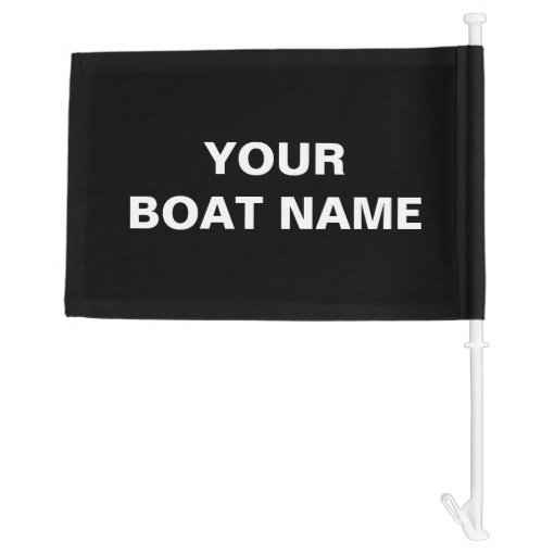 Custom Boat Flag Zazzle