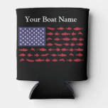 Custom Boat Name Can Cooler