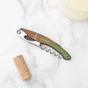 Custom Boat Name Decal Personalized Vinyl Text Waiter's Corkscrew