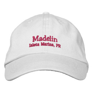 Custom boating Hat - Madelin