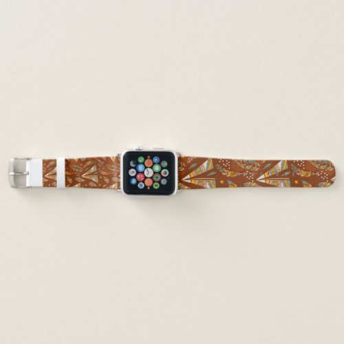  Custom Boho design Pattern Apple Watch Band