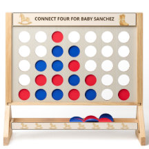 Custom Boho Western Rocking Horse Connect Four