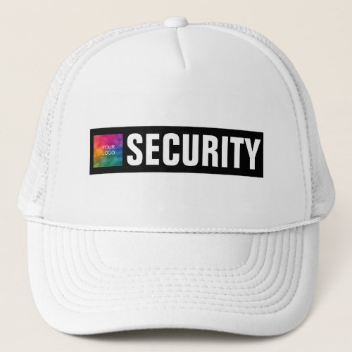 Custom Bold Text Security Staff Crew Employee Trucker Hat