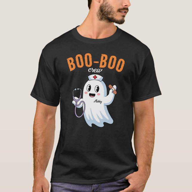 Custom Boo-Boo Crew Personalized T-Shirt (Front)