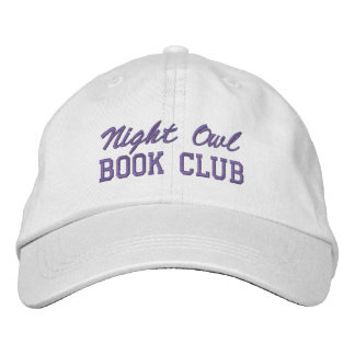 Custom Book Club Name Embroidered Baseball Cap