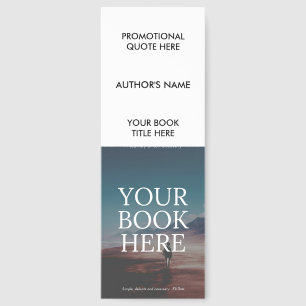 Custom Book Cover Book Launch AUTORH EVENTS Bookmarks