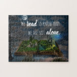 Custom Book Lover C.S. Lewis Jigsaw Puzzle