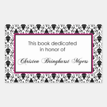 Custom Book Plate by boidesigns at Zazzle