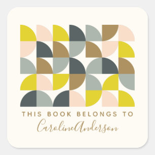 Custom Bookplate Library Book Lover Teacher Gift