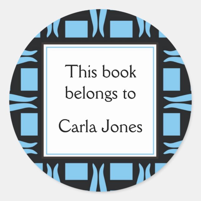 Custom Bookplates Personalized (Front)