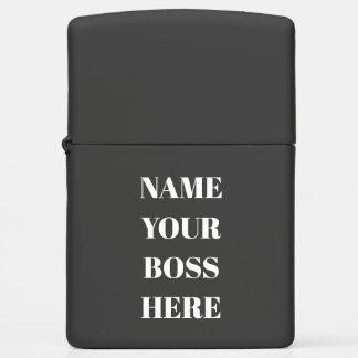 Custom Boss Name – Premium Executive Lighter