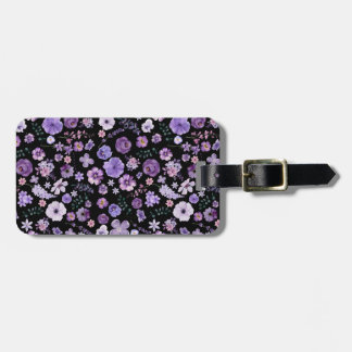 Custom Botanical Luggage Tag - Floral Travel ID