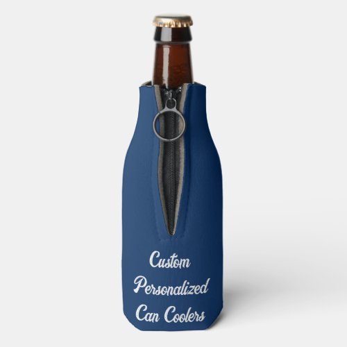 Custom Bottle Cooler Printed with Your Logo Design