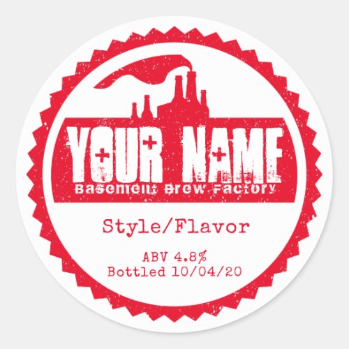 Custom Bottle Label Template _ Add your own words