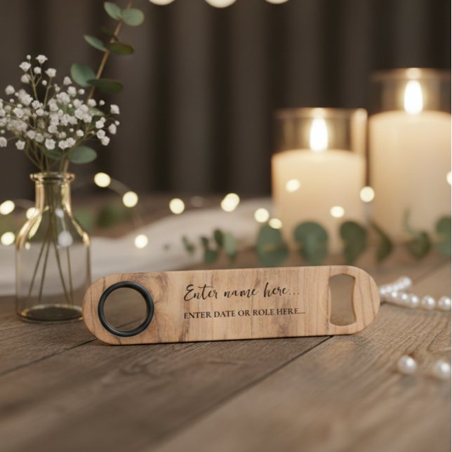 Custom Bottle Opener – Personalized with Name (Creator Uploaded)
