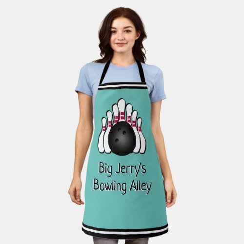 Custom Bowling Alley Apron