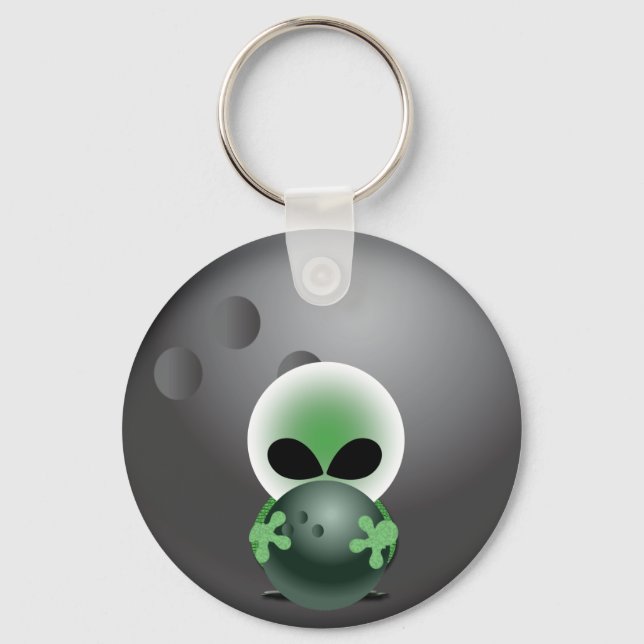 Custom Bowling Keychains Gifts (Front)