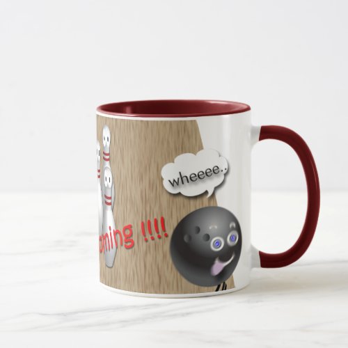 Custom Bowling mug gifts