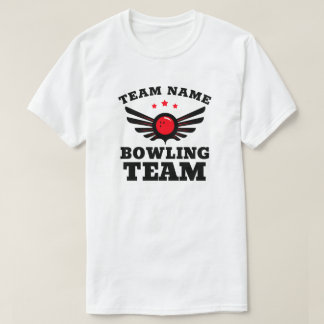 Custom Bowling Team Name T-Shirt
