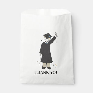 Custom Boy Avatar   High School Graduation Favor B Bag