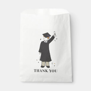 Custom Boy Avatar   High School Graduation Favor B Bag