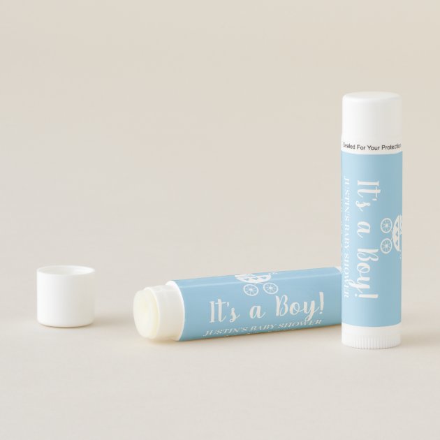 baby shower lip balm