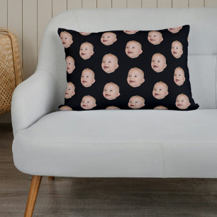 Custom Boyfriend Girlfriend Face Couples Photo Pillow Case
