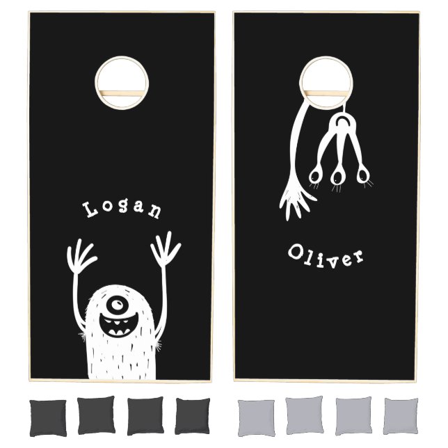 Custom Boys Monster Brothers Cornhole Set (Set)