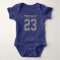 Custom boys sports football jersey baby romper