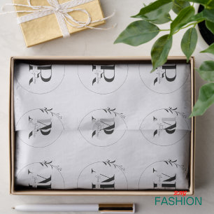 Custom Brand Logo Business Company Packaging Tissue Paper