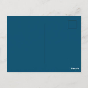 Custom Brand Ocean Blue Picture-Perfect Standard  Postcard
