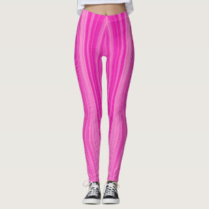 Custom Branded Barbed Pink Leggings