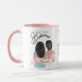 Custom Branded Bridesmaid Proposal Bridal Party Mug (Left)