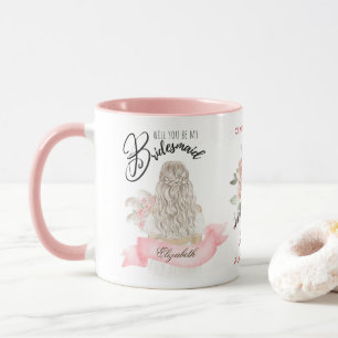 Custom Branded Bridesmaid Proposal Bridal Party Mug