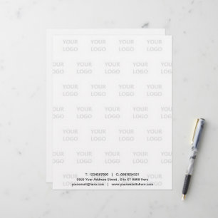 Custom Branded Business Letterhead Template