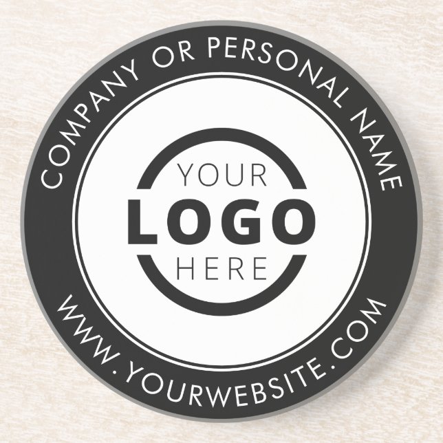 Custom Branded Business Logo Promotional Coaster (Front)