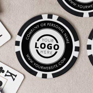 Custom Branded Business Logo Promotional Poker Chips