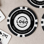 Custom Branded Business Logo Promotional Poker Chips at Zazzle