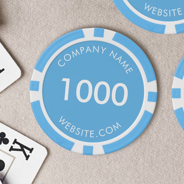 Custom Branded Business Logo Promotional Poker Chips (Creator Uploaded)