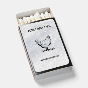 Custom Branded Business Name & Logo Matchboxes