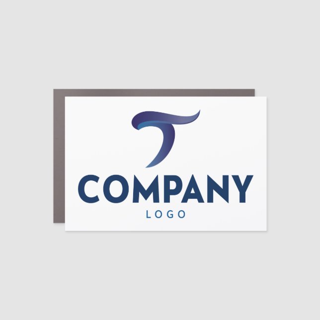 Custom Branded Business Personalized Company Car Magnet (Front)