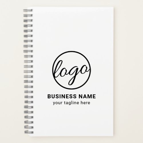 Custom Branded Company Promotional Logo Business Notebook