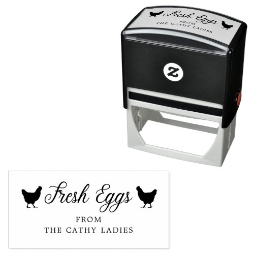 Custom Branded Farmhouse  Egg Carton Stamp