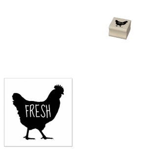 Custom Branded Fresh Eggs Egg Stamp