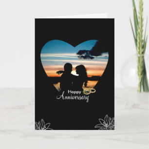 Custom Branded Happy Anniversary Folded Greeting Card