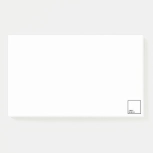 Custom Branded Jumbo Post-its 10"x6" Post-it Notes