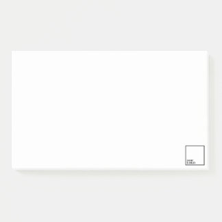 Custom Branded Jumbo Post-its 10"x6" Post-it Notes